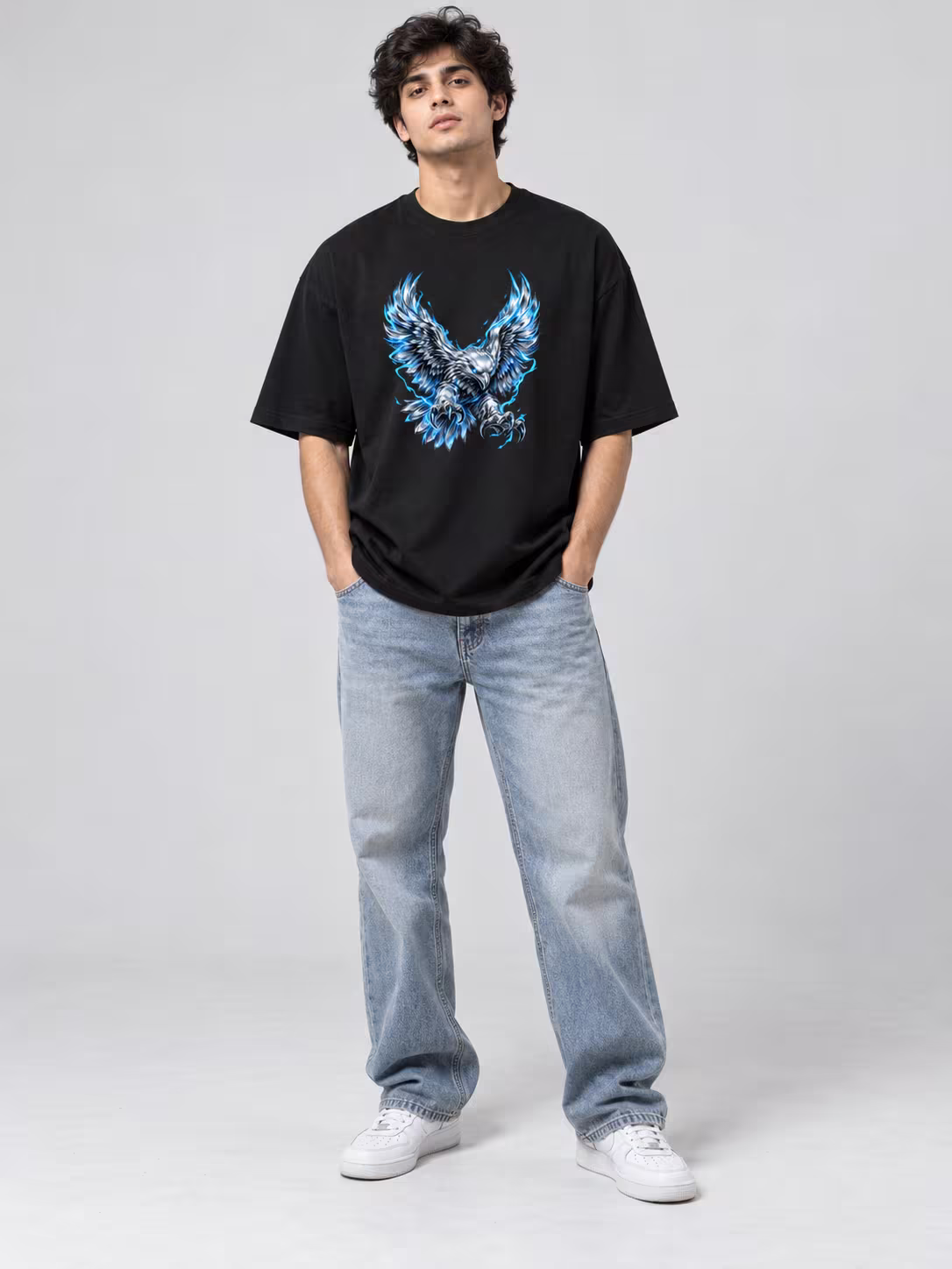 Chrome Eagle Oversized T-Shirt