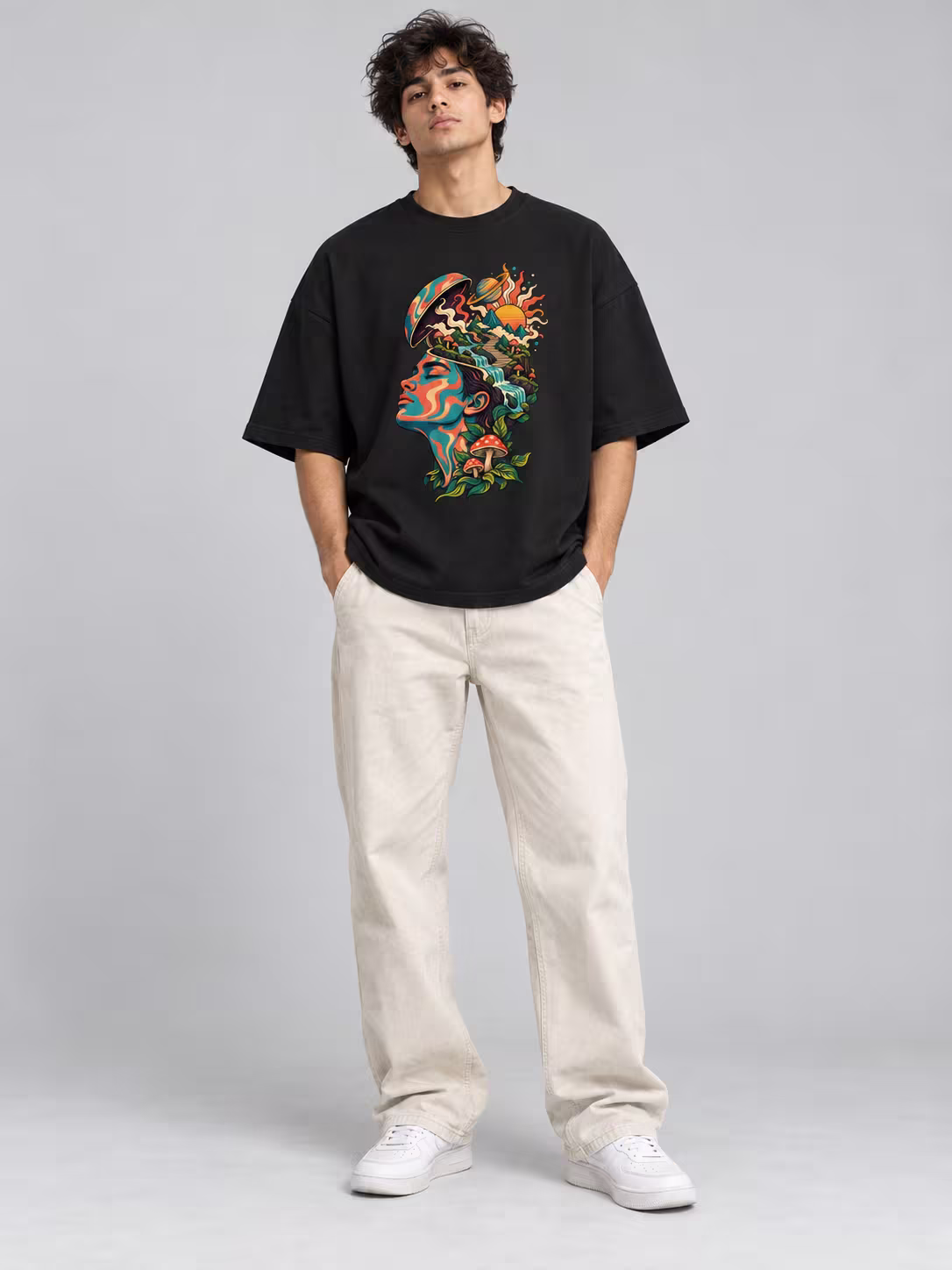 Inner Space Oversized T-Shirt