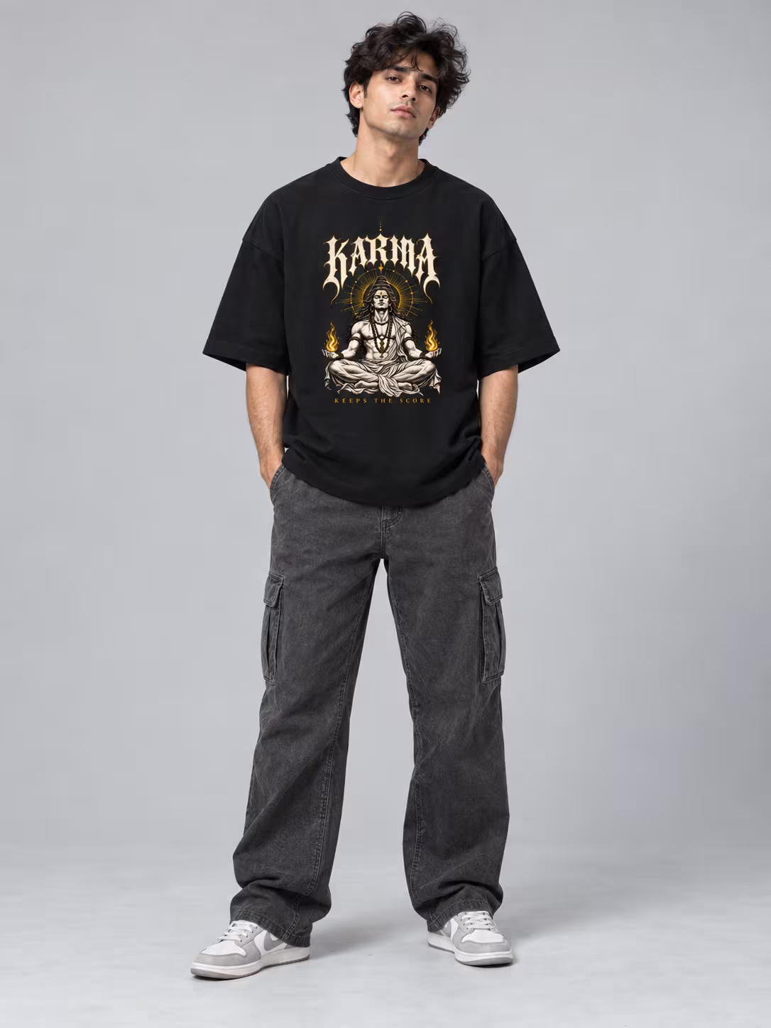 Karma Keeps Score Oversized T-Shirt
