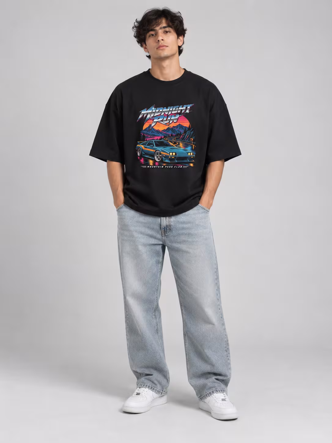 Midnight Run Oversized T-Shirt