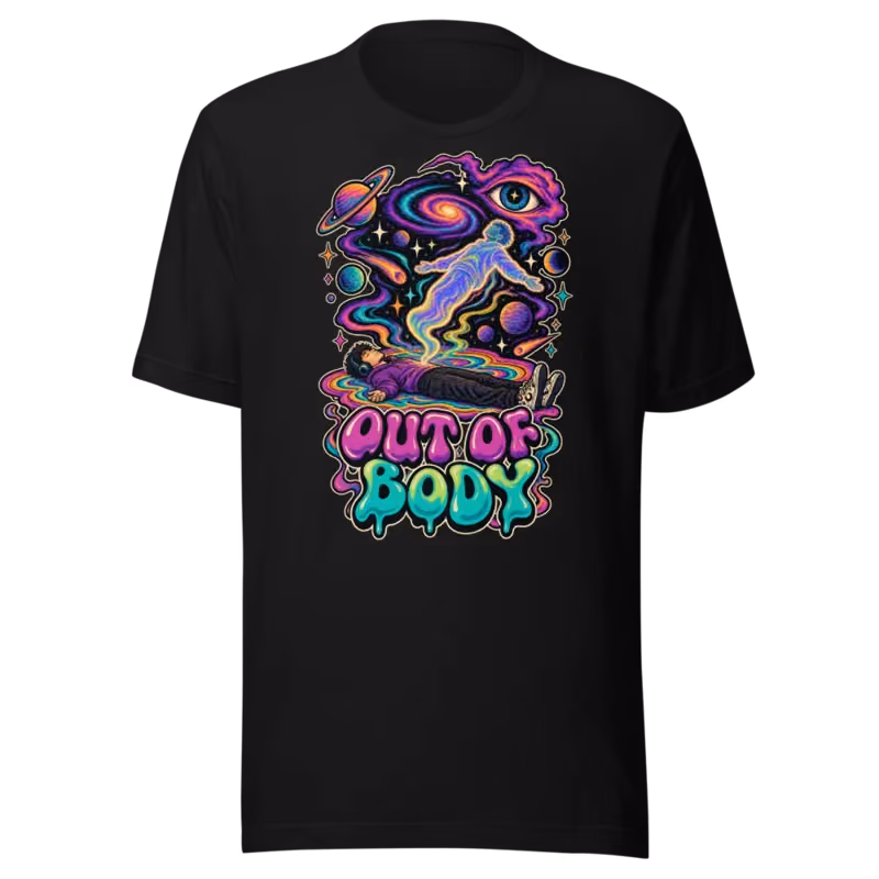 Out Of Body Trippy T-Shirt