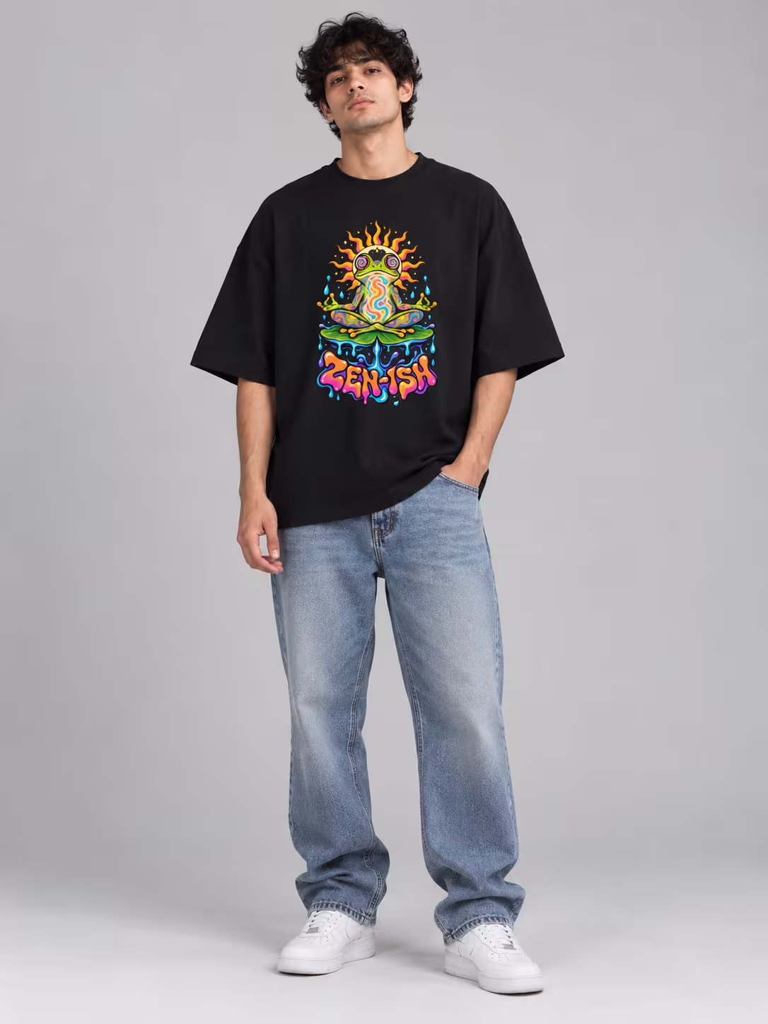 Zen-ish Oversized T-Shirt